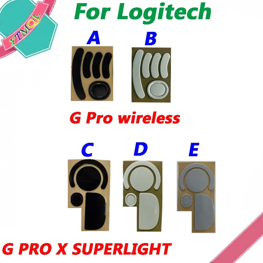 Mouse Feet Skates Pads For Logitech G-pro Wireless x Superlight Wired Wireless Mouse Anti Skid Sticker Replacement 3conjunto