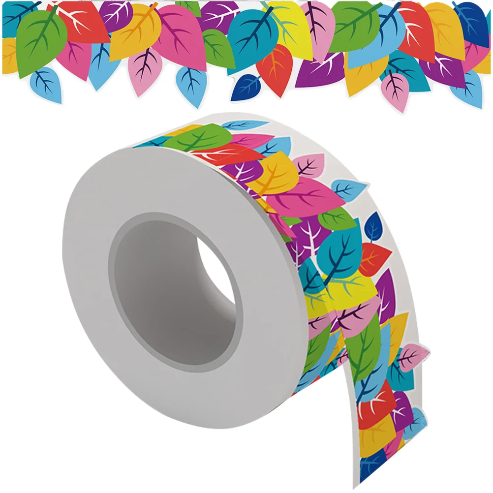 

Stickers Border Paper Classroom Bulletin Board Borders Decor Replaceable Festival Supplies Child