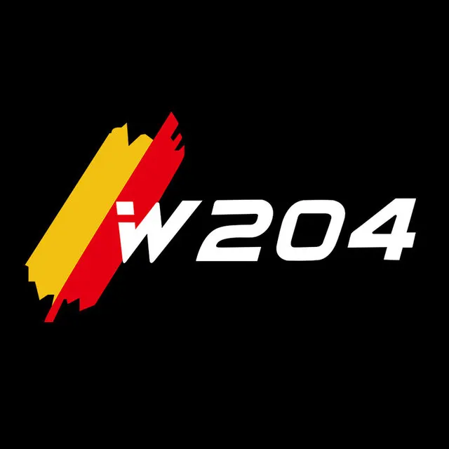 Светодиодная Лазерная лампа-проектор для дверей автомобиля Mercedes Benz C W204 C260 C300 C280