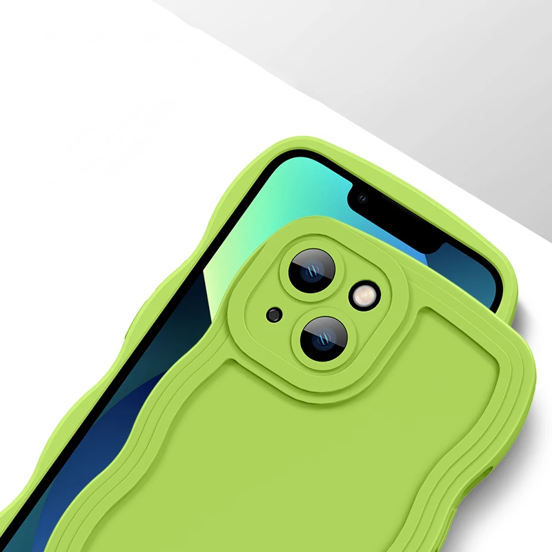 Мягкий силиконовый ударопрочный чехол из ТПУ для IPhone 6 6s 7 8 Plus SE 11 12 13 Pro Max 13pro