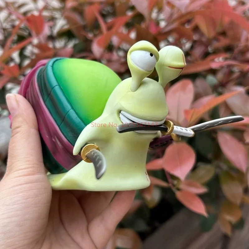 Аниме One Piece Den Mushi Zoro фигурка 11-12 см телефон улитка червь ПВХ коллекционная игрушка