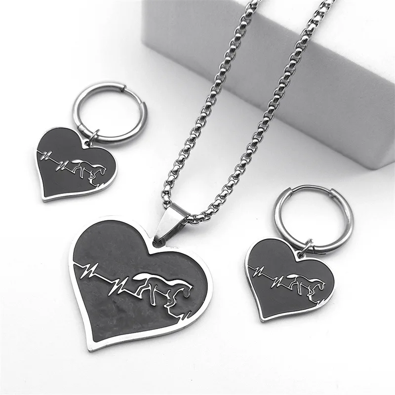 Черный капельный клей в японском и южнокорейском стиле комплект ювелирных