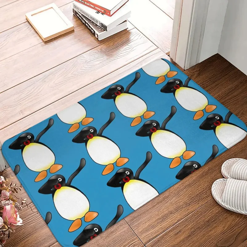 

Коврик для ванной Pingu Noot Pinga в виде пингвина, фланелевый коврик для входной двери, домашний декор