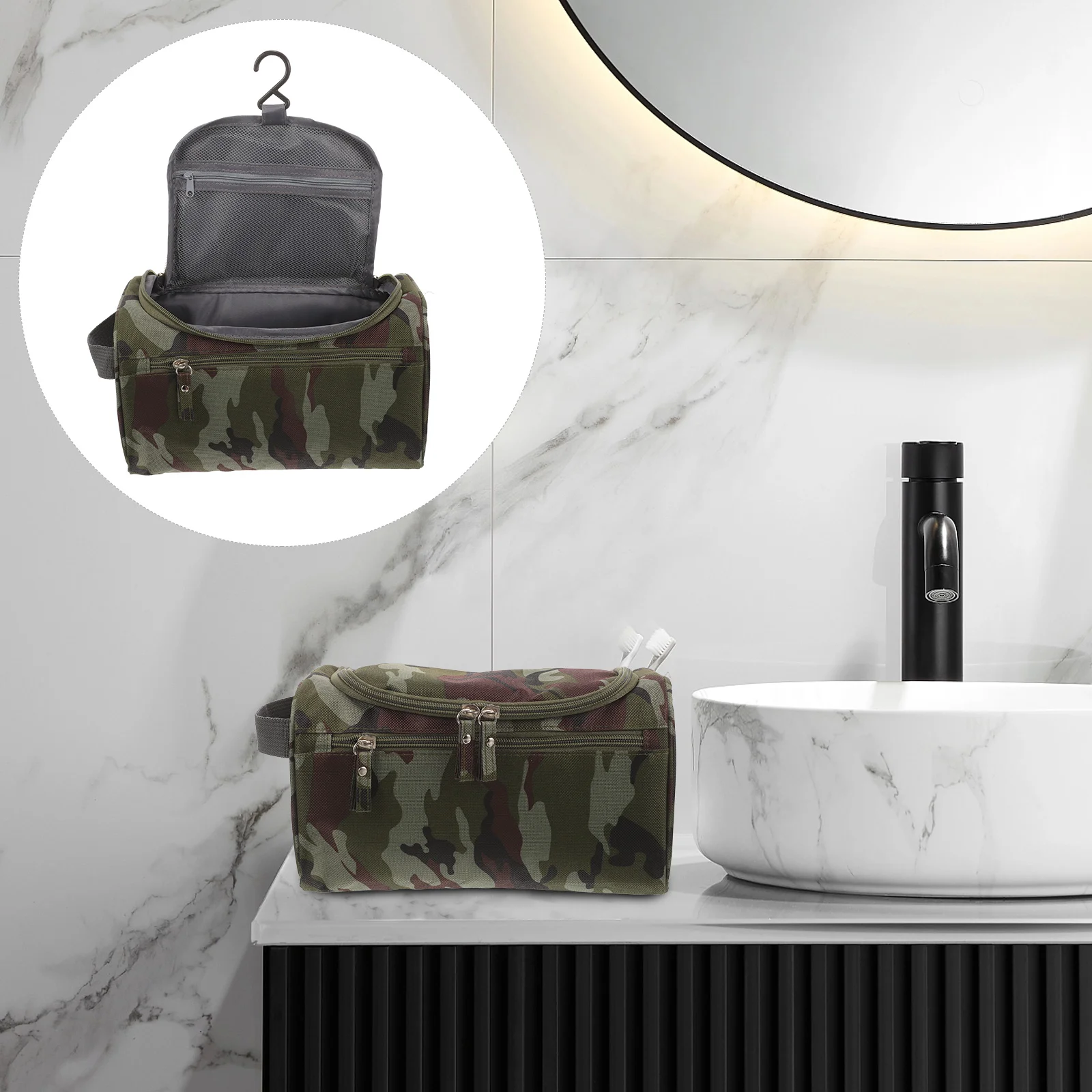 Мужская косметичка для путешествий сумок портативная ткань Оксфорд Miss Women