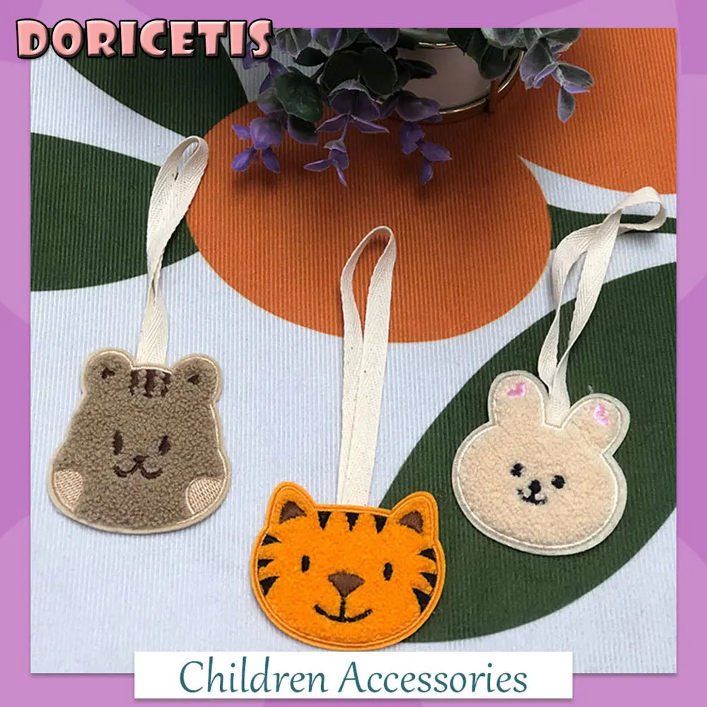 

Детские бирки с именами, милые Мультяшные животные, узор, подвеска, Детские бирки с именем против потери, детские украшения для школьных сумок, можно настроить имя