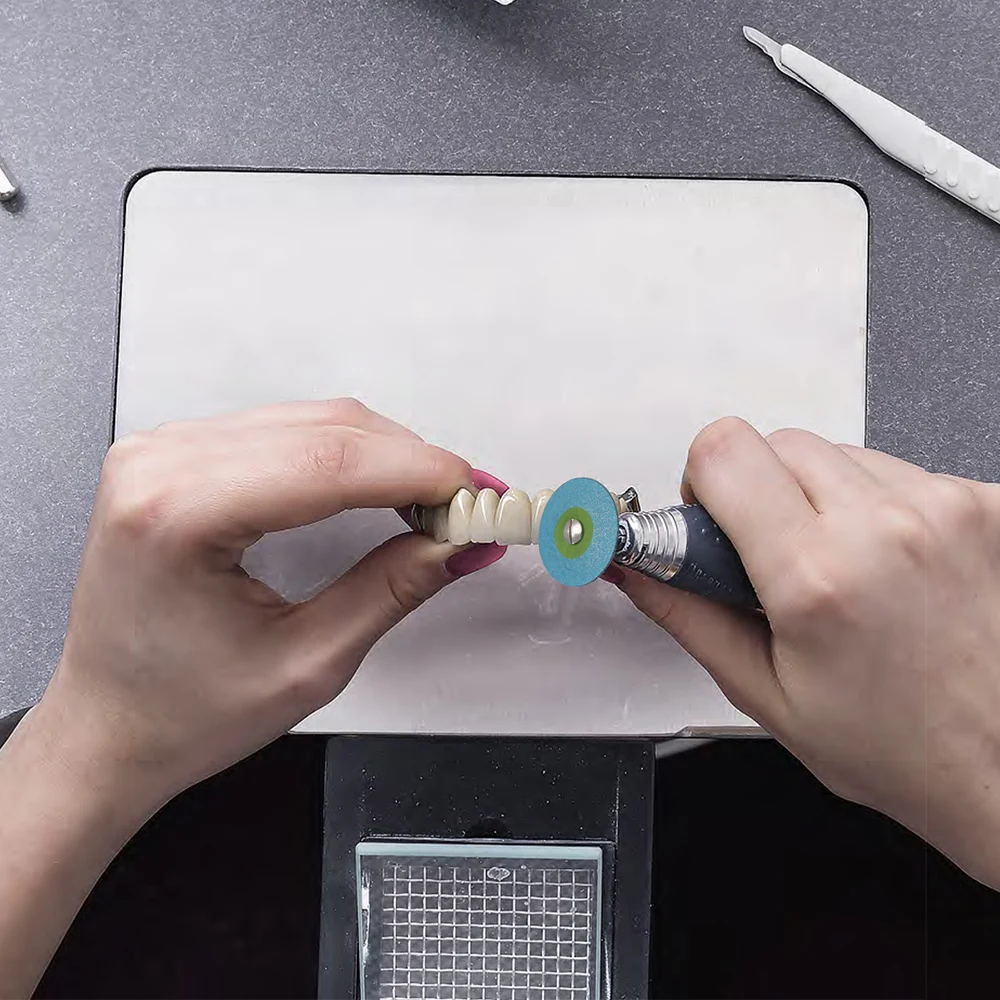 Зубной резиновый Алмазный полировщик AZDENT диск для фарфора цирконий