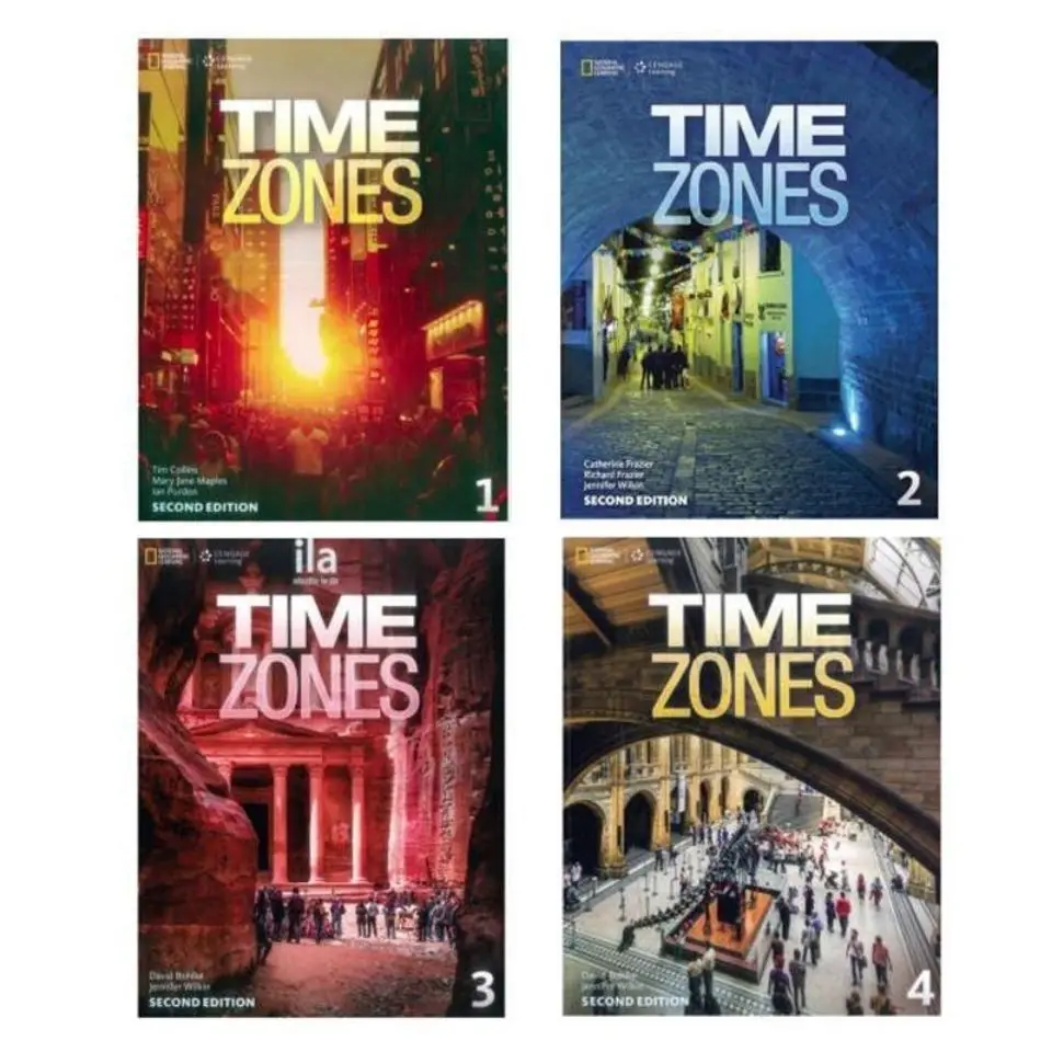 

National Geographic Learning Time Zones Second Edition 1234 Time Zone Teenagers' English Textbook