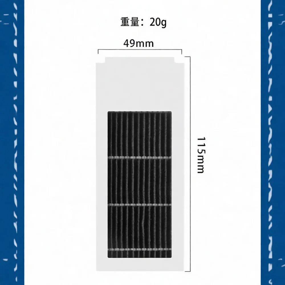Фото Комплект запасных частей для робота-пылесоса Ecovacs X2 X2 Pro: HEPA-фильтр, боковая и основная щетки, насадки для мытья полов, мешки для сбора пыли №2
