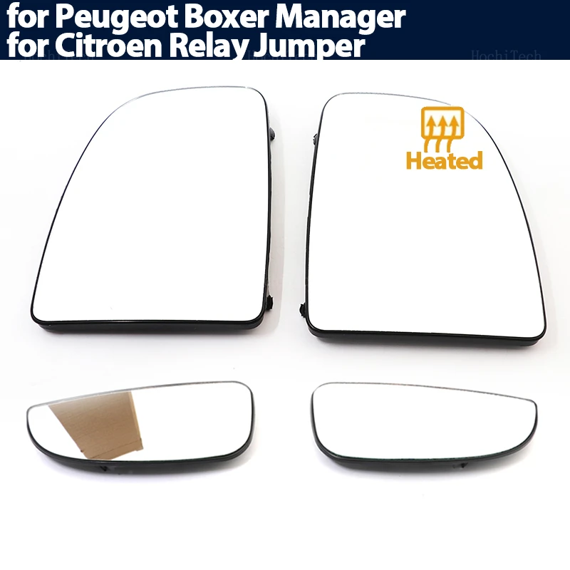 

Боковое зеркало заднего вида с подогревом для Peugeot Boxer Manager, Citroen Relay Jumper