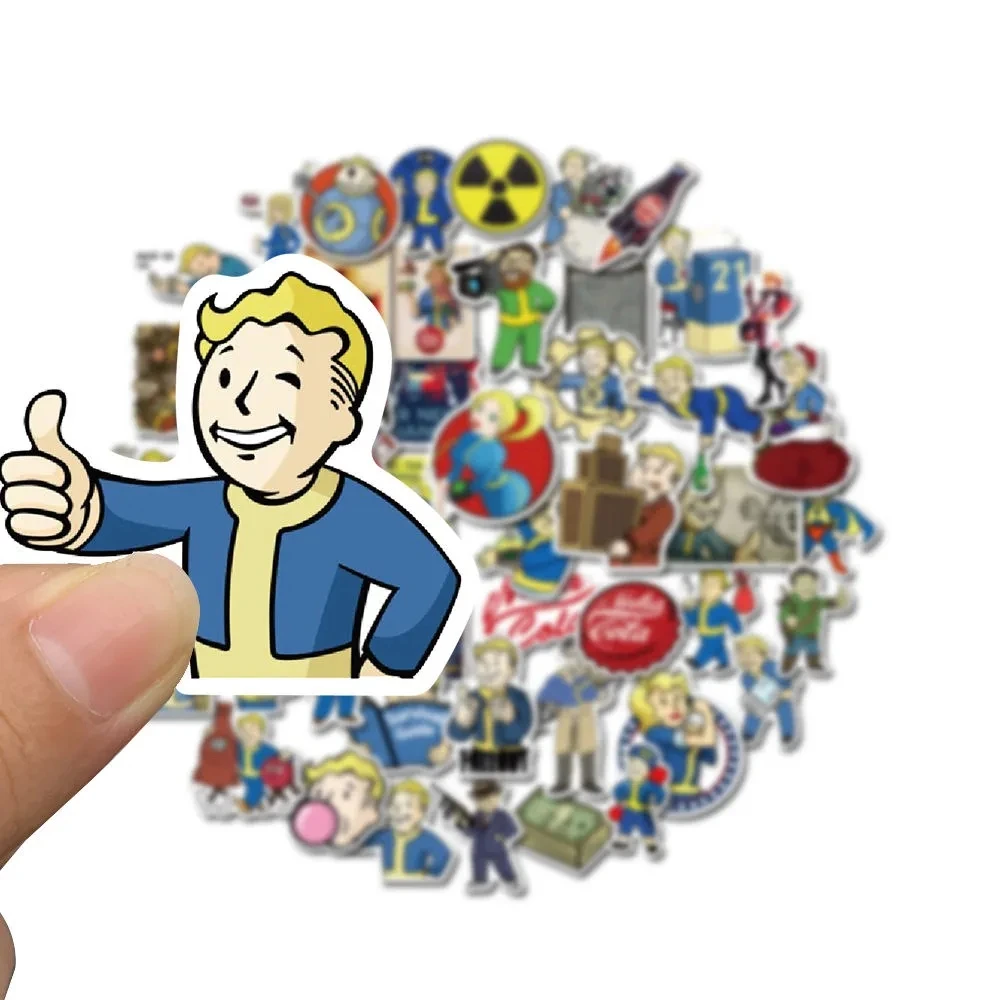 10/30/50 шт Fallout игры граффити наклейки для ноутбука багаж холодильник скейтборд