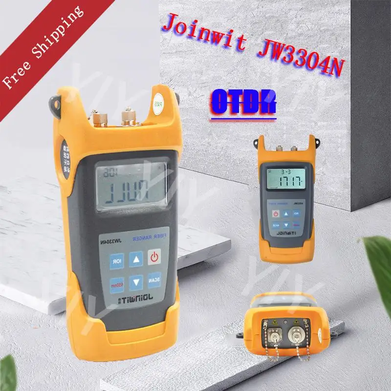 

Joinwit JW3304N Optical Fiber Ranger 60KM Mini OTDR Visual Fault Locator Principle Tester Meter FTTH FTTx Network