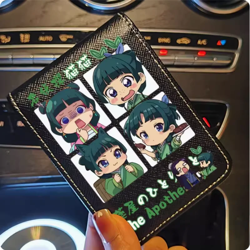 Модные кошельки из искусственной кожи с изображением аниме аптекарских