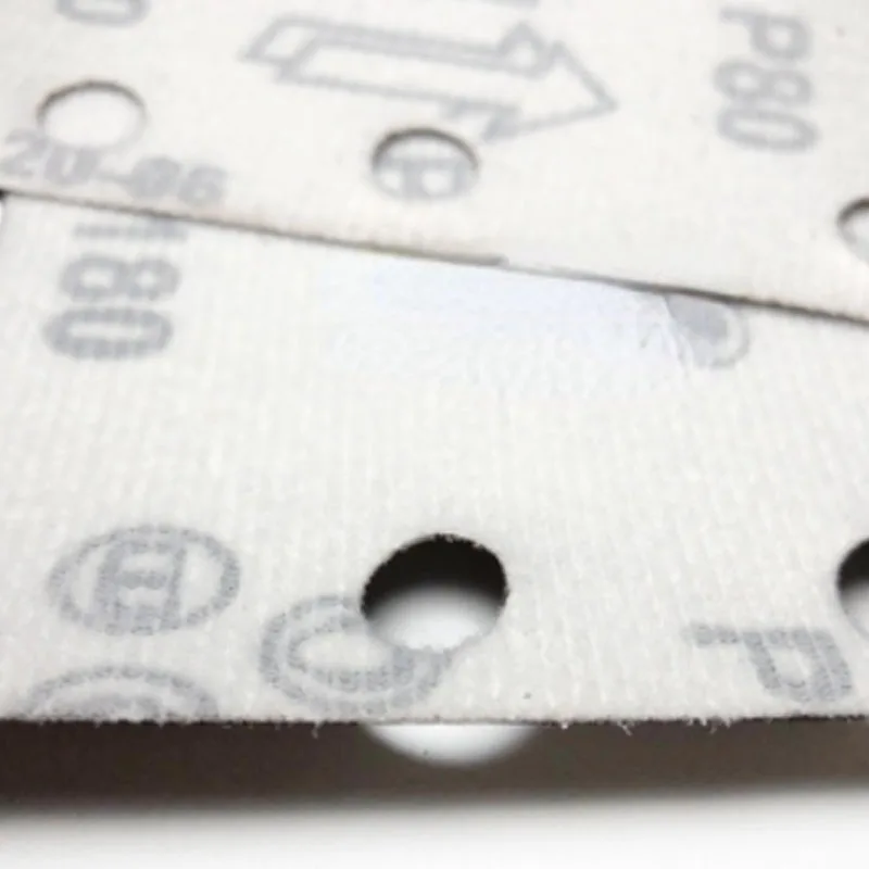 1 шт. квадратная наждачная бумага зернистость флокирующая специальный диск