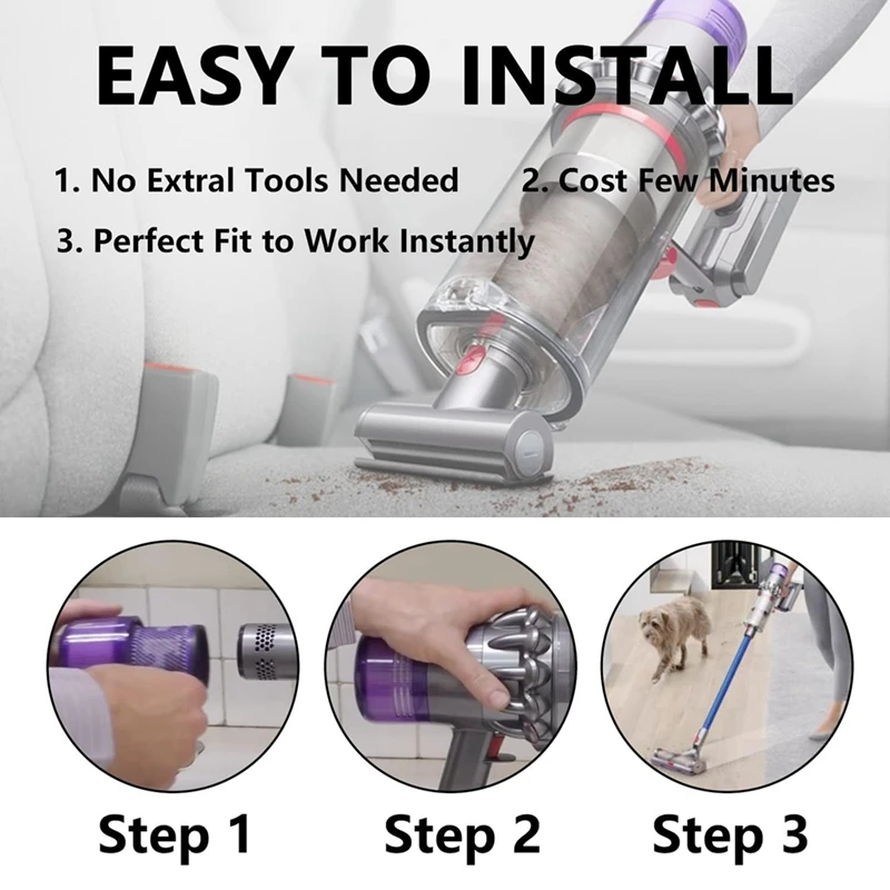 Насадка На щетку для пылесоса Dyson V11 V15 + HEPA-фильтр