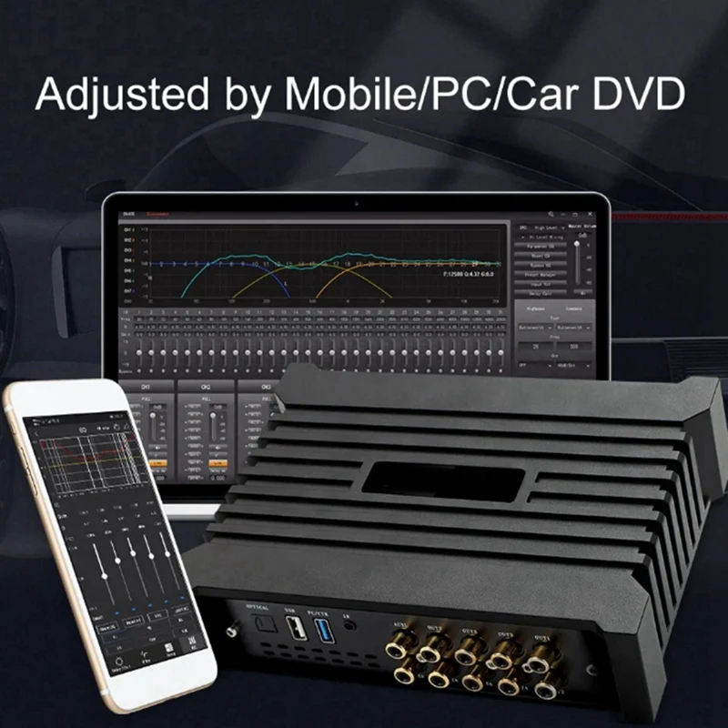 31 сегментный усилитель 4 входа 10 выходных усилителей Универсальный