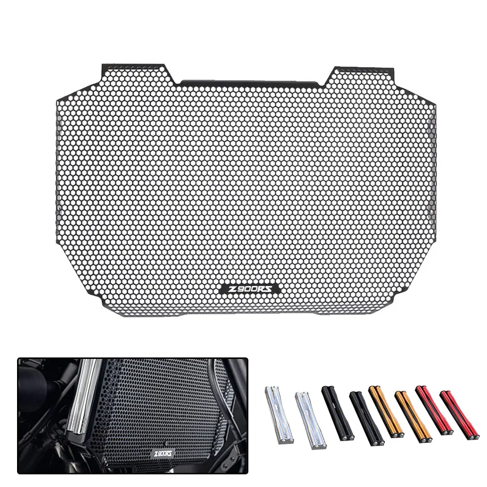 

Motorcycle Radiator Side Decorative Rod Set For Kawasaki Z900RS Z900 RS Performance Z 900RS SE 2023 Radiator Grille Guard Cover