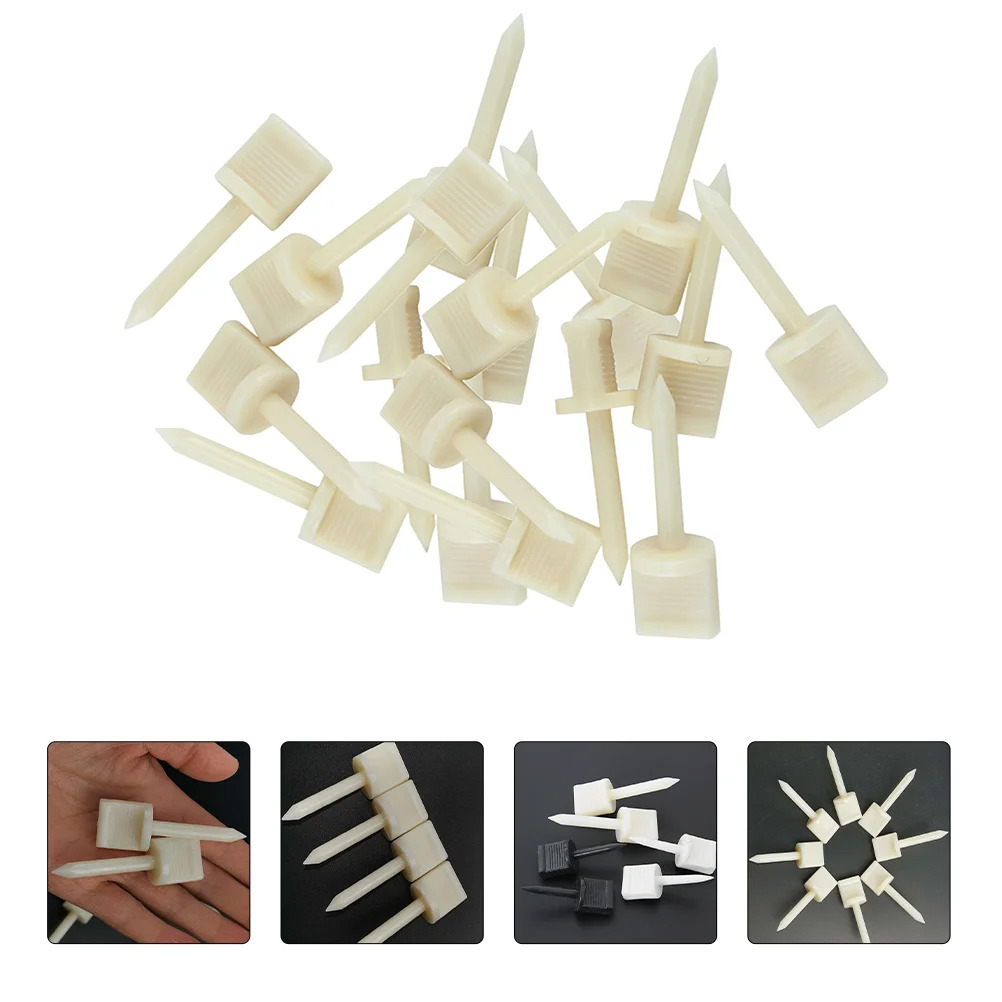 

10 Pcs Plastic Archery Nails Outdoor Shooting Accessories Archery Target Supplies Aim Fixed Target Pin