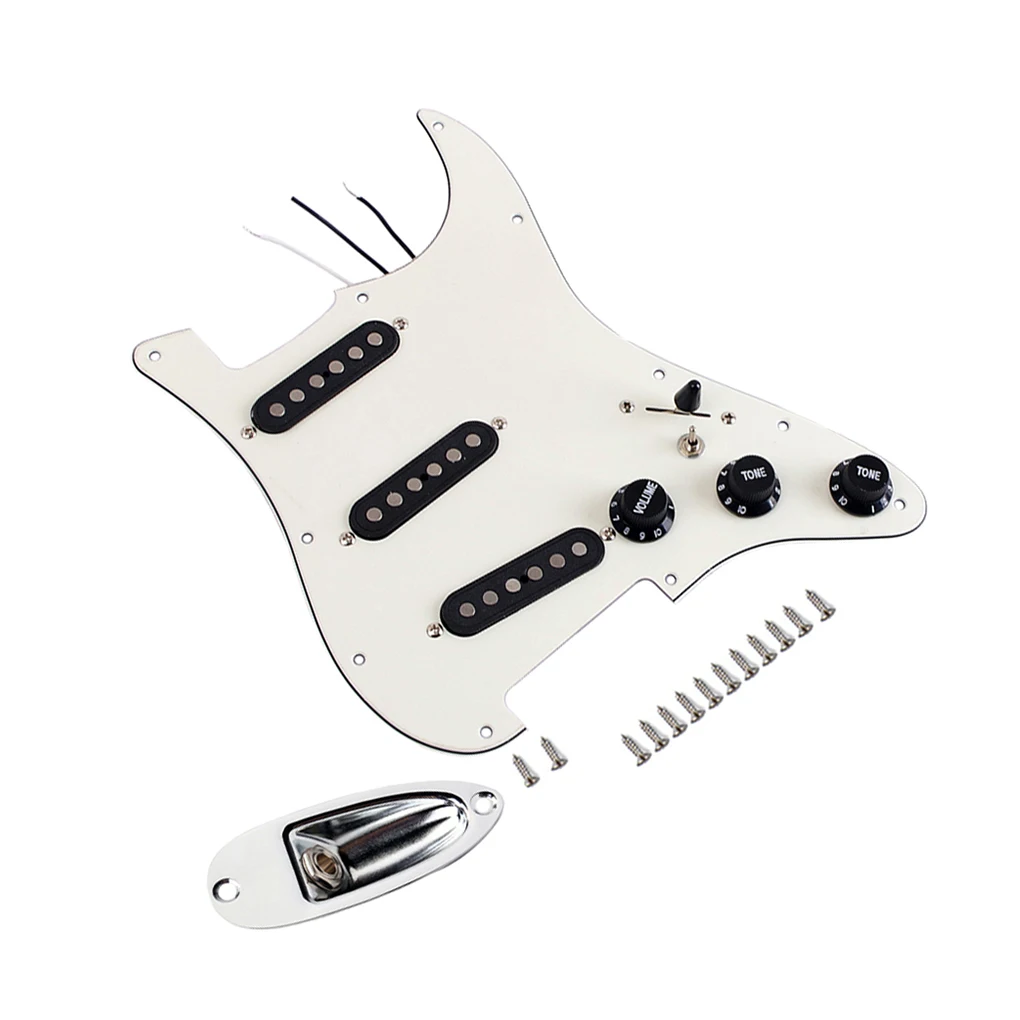 

Pickups Wear-resistant Elaborate Electric Guitar Loaded Prewired Pickguard
