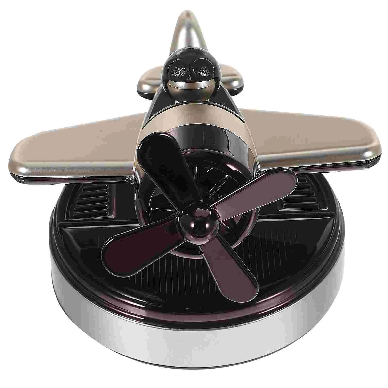 

Car Air Freshener Solar Energy Airplane Aromatherapy Diffuser Car Interior Decoration
