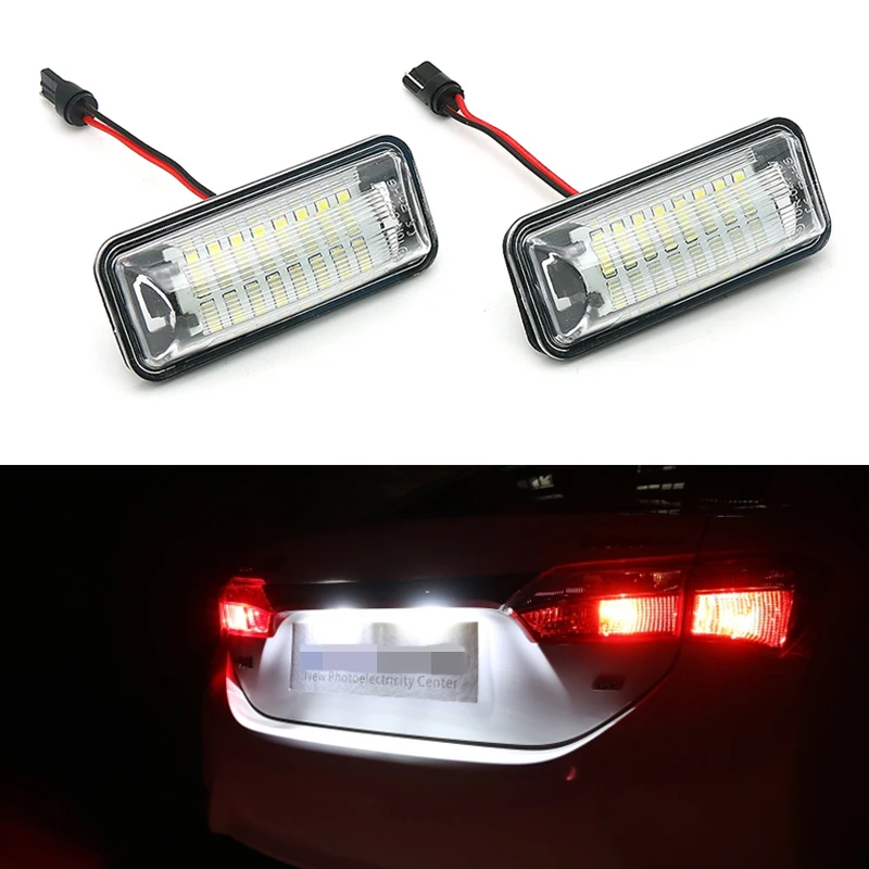 Светодиодный номерной знак 3528SMD для Subaru Forester Impreza WRX STI XV Crosstrek Legacy светильник FT-86