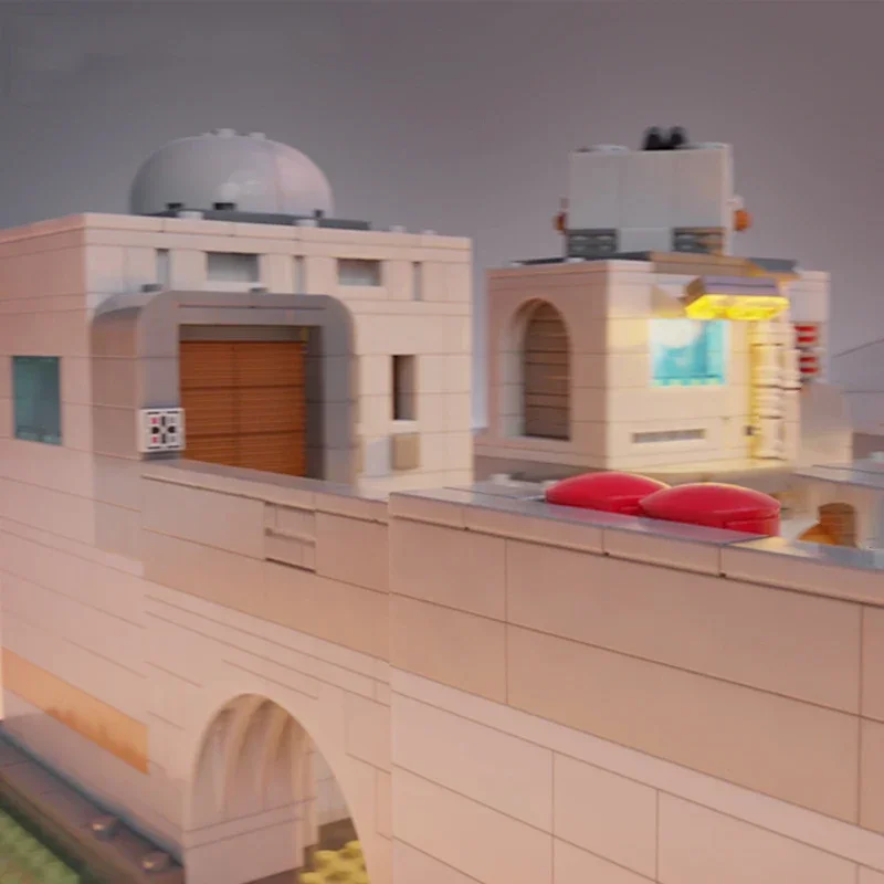 Звездный фильм Moc строительные кирпичи солдат бункер базовая модель