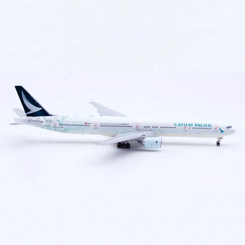 XX4129A Коллекционный самолет из сплава в подарок JC Wings 1:400 Cathay Pacific Boeing B777-300 литая под