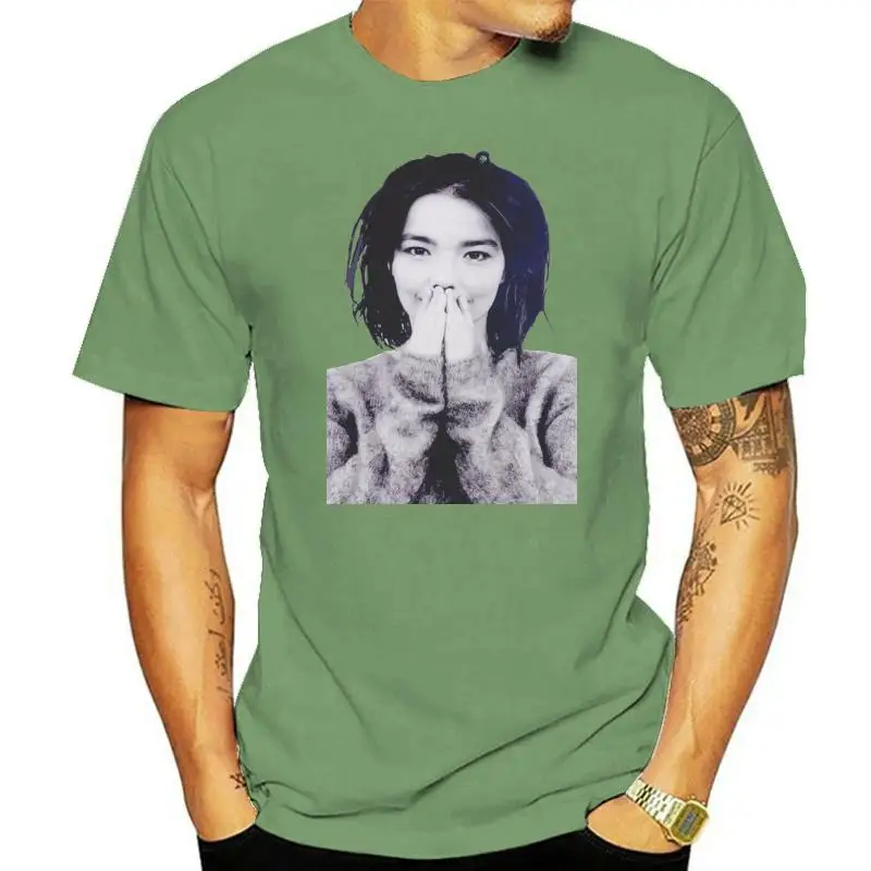 

Bjrk Bjork Debut Singer Electronic Pop House Music Men Women Unisex T-Shirt 180 High Quality Tee Shirt