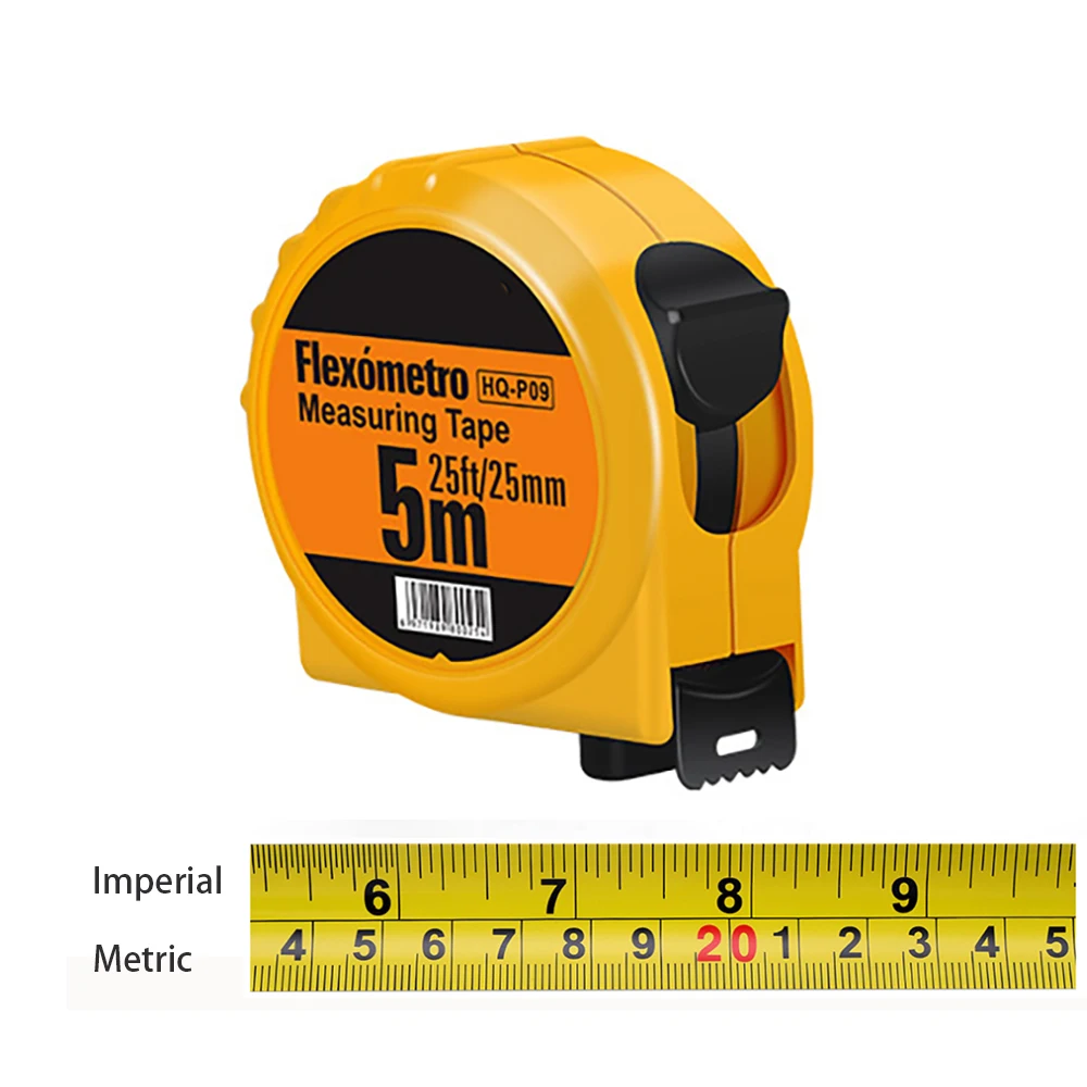 Portable Steel Tape Measure Waterproof And Drop-proof Metric Inch Multi-specification Measuring Tape Distance Measuring Tool