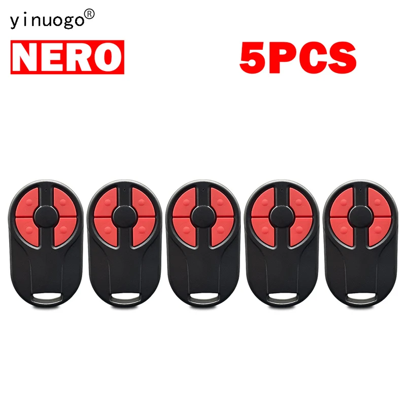 

5 шт. новый NERO радио 8101-1 м 8101-2 м 8101-4 м 434,42 мГц шлагбаум пульт дистанционного управления код граббер брелок автоматизация Nero Radio 8101