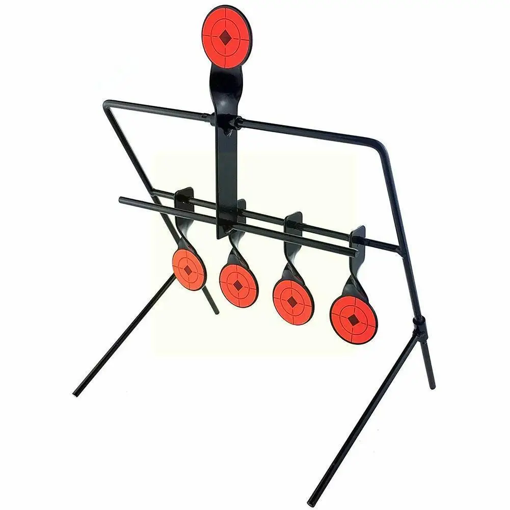 

Rotating Wind Chimes Shooting Targets Metal Automatic Aids Shot Outdoor Target Practice Tactical Practic Reset Hunting Shoo D5r2