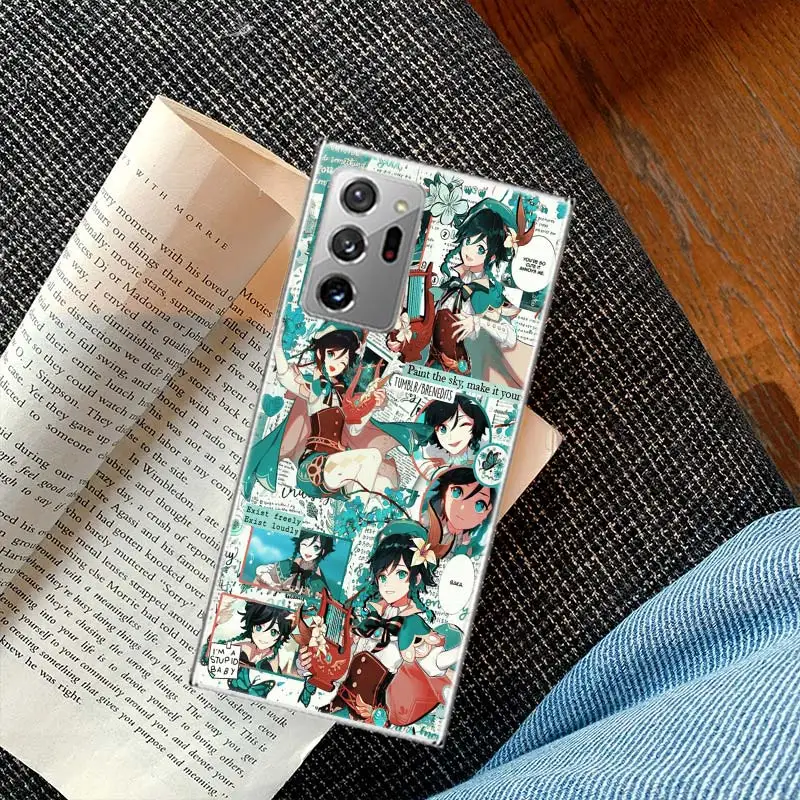 Чехол для телефона с аниме-принтом Galaxy A15 A25 A35 A55 A05S A70S A50S A40 A30 A20E A20S A10 A90 5G J8 J6 J4 Plus F52