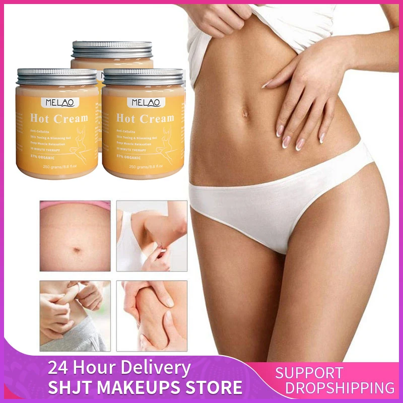 

250g Cream Slimming Anti Cellulite Belly Firming Body Tummy Fat Burning Ginger Sweat Massage Gel Weight Lose Shaping Waist
