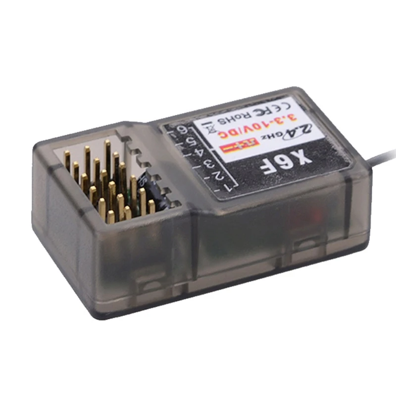 

Радиоуправляемая система приемника для радиоуправляемого передатчика X6 для радиоуправляемого автомобиля, лодки, модель передатчика, 6CH X6F2....