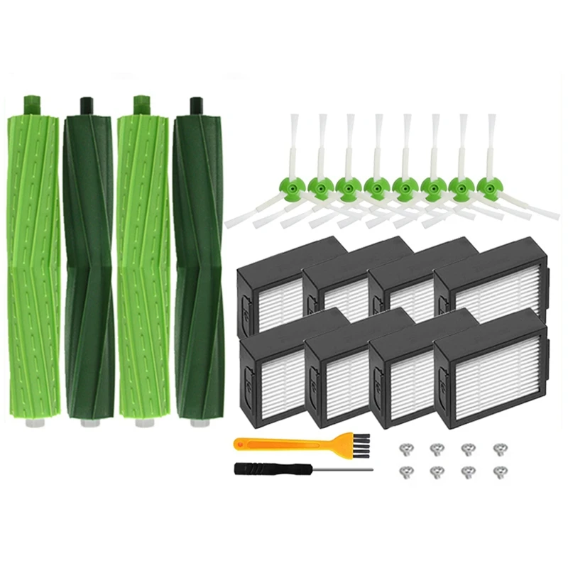 

Роликовая щетка для Irobot Roomba I7 + E5 E6 E7 I6 I8 I3 I3 Plus, Аксессуары для пылесосов