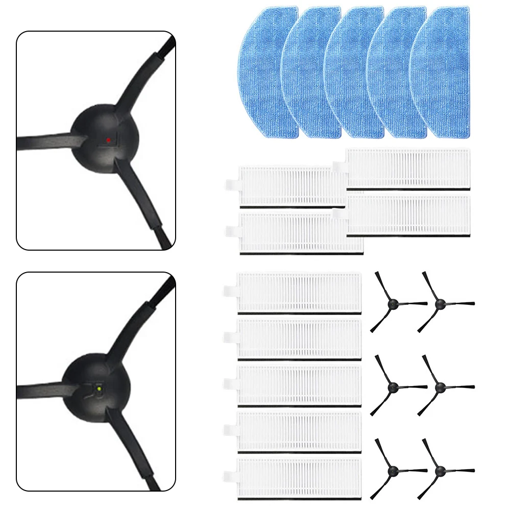 Сменный набор чистящих средств для робота-пылесоса Laresar Evol 3 включает несколько