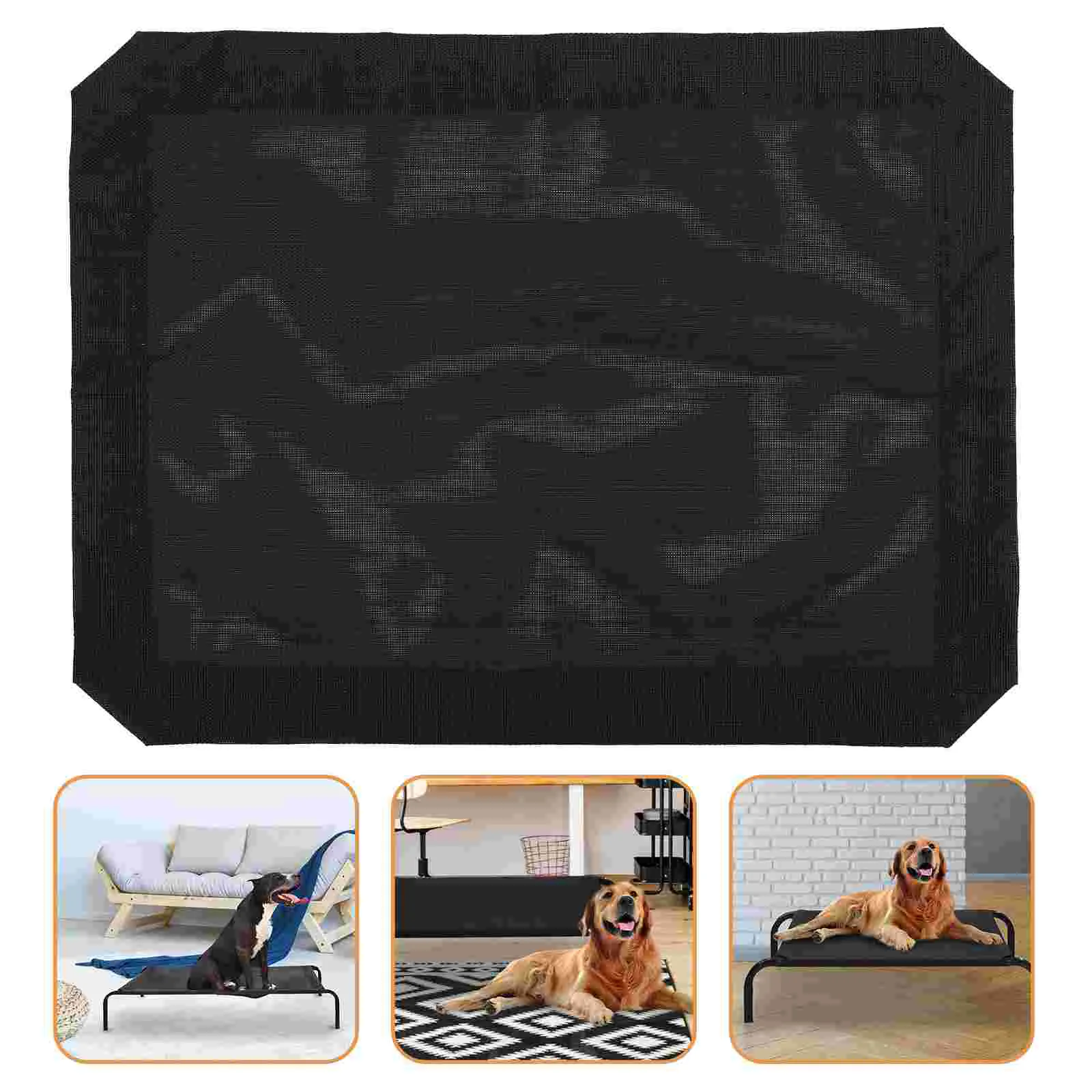

Pet Bed Mesh Sleeping Dog Hammock Cat Washable Elevated Puppy Kennel Indoor Large High Footed Wear-resist Detachable