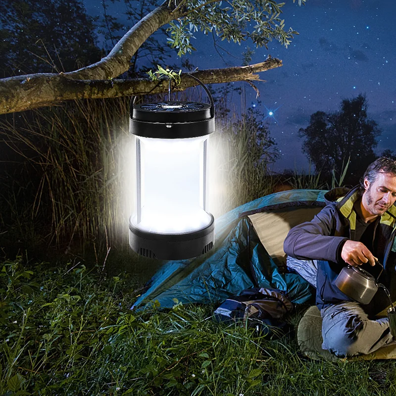 

Portable USB Charging LED Torch Camping Light Fishing Light Outdoor Work Maintenance Lighting 4 Modes LED Portable Lantern