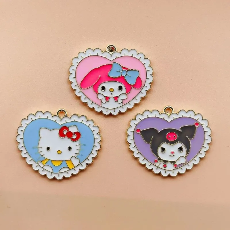 

10pcs Enamel Cartoon Dog Cat Charm for Jewelry Making Animal Accessories Earring Pendant Necklace Bracelet Charms Diy Supplies