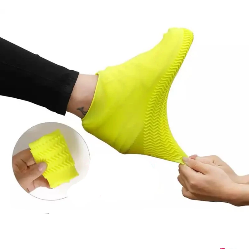 Водонепроницаемый силиконовый чехол для обуви материал ботинок унисекс