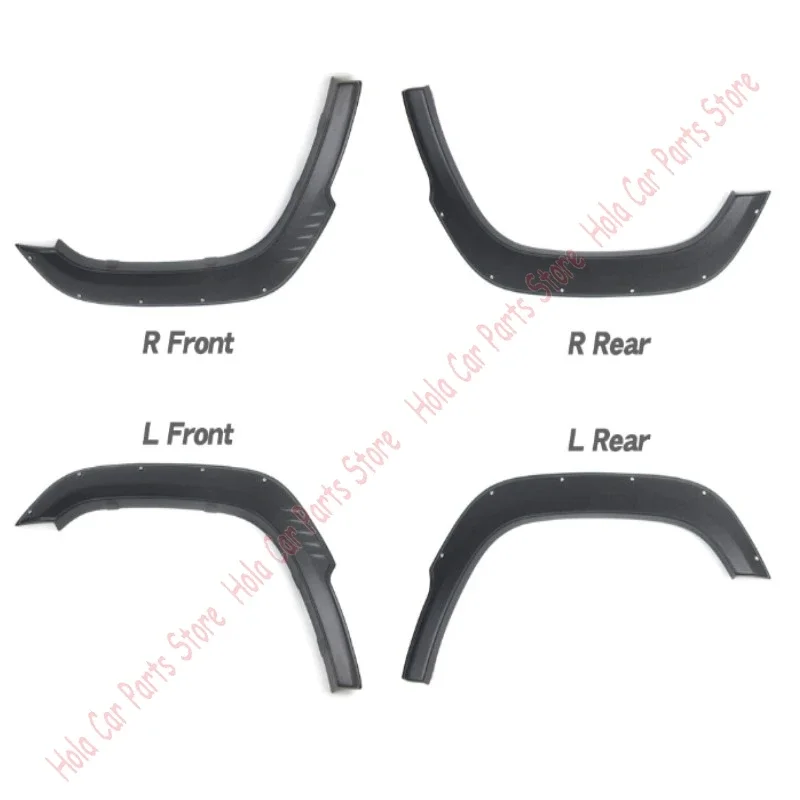 4 шт. матовые черные Брызговики для Suzuki JimnyJB64 2018-2022