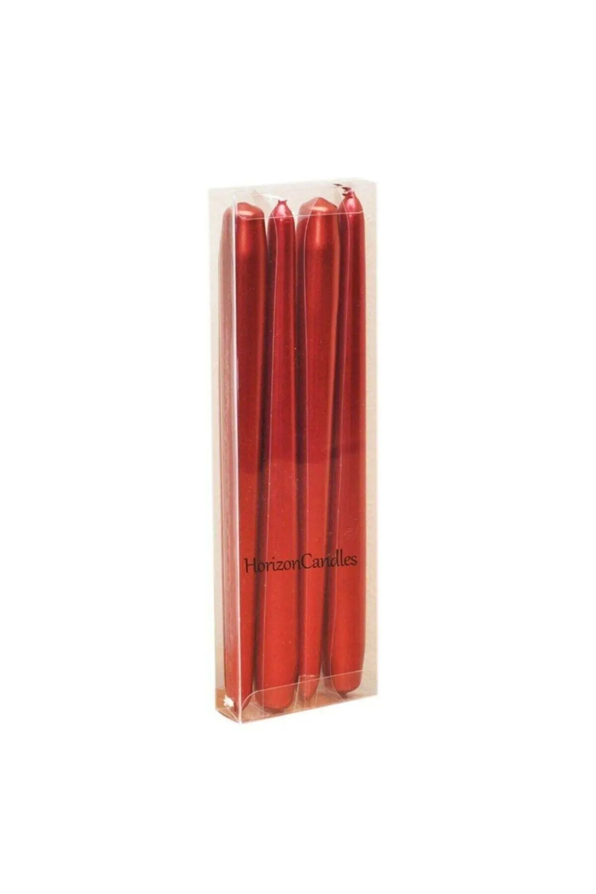 

4lü Red Taper Candlestick Candle Bridal Jewelry For Wedding Gift Candles Henna Night