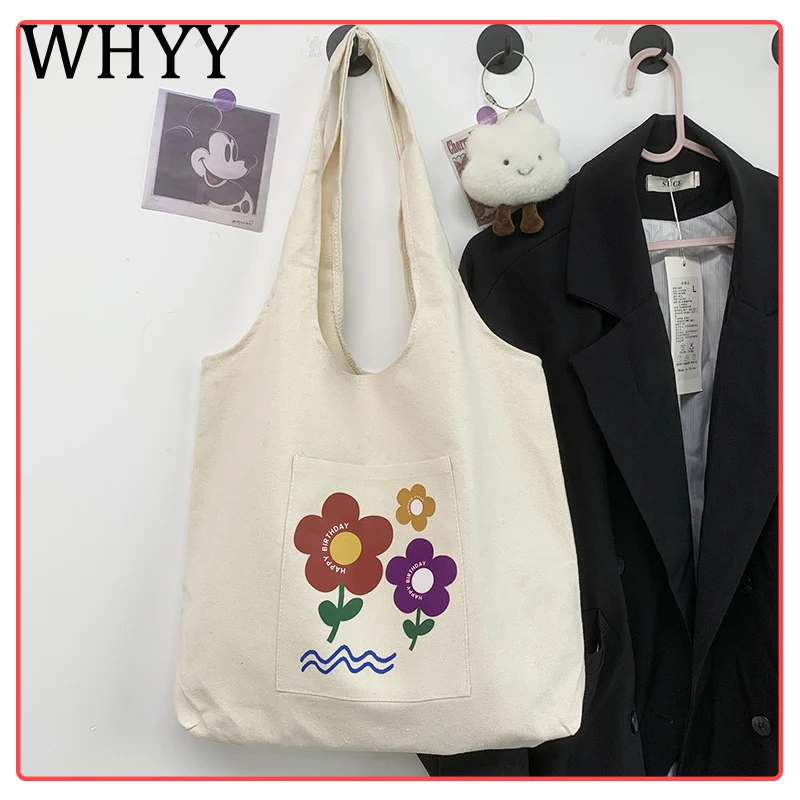 

Женская дизайнерская сумка WHYY на плечо, однотонные вместительные повседневные холщовые дамские сумочки на ремне