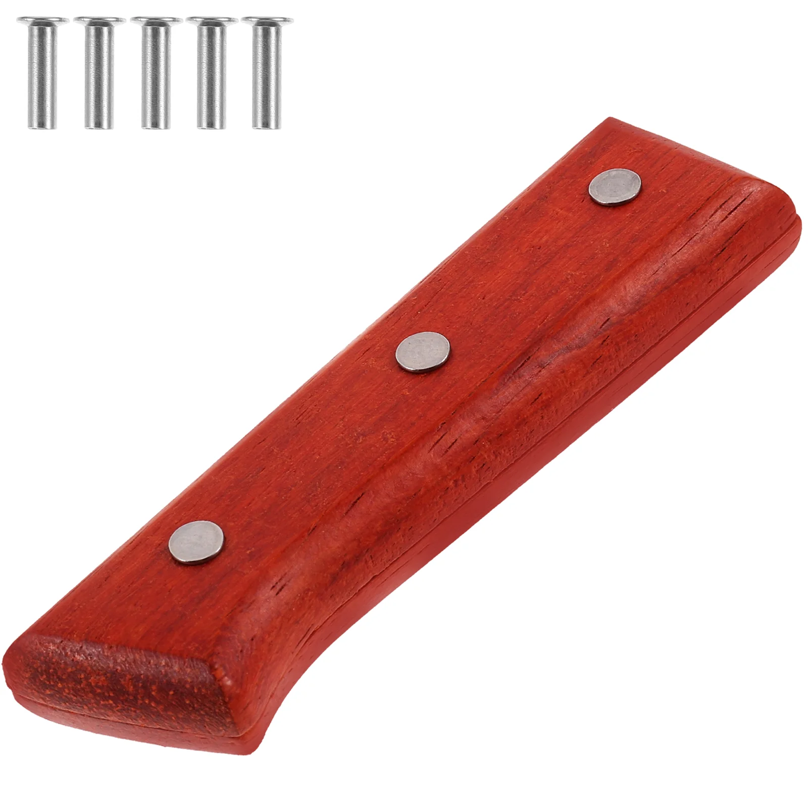 

Kitchen Cutter Handle Chopping Cutter Grip Handle Replacement Wood Handle Chef Cutter Knife Handle For DIY Making Accessories