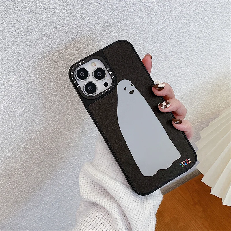 

Fashion CuteCute cartoon mirror Phone case for 8 7 6s Plus Xr iPhone 11 12 Pro Max XR XS Max X Apple 13 Pro Max Explosion proof