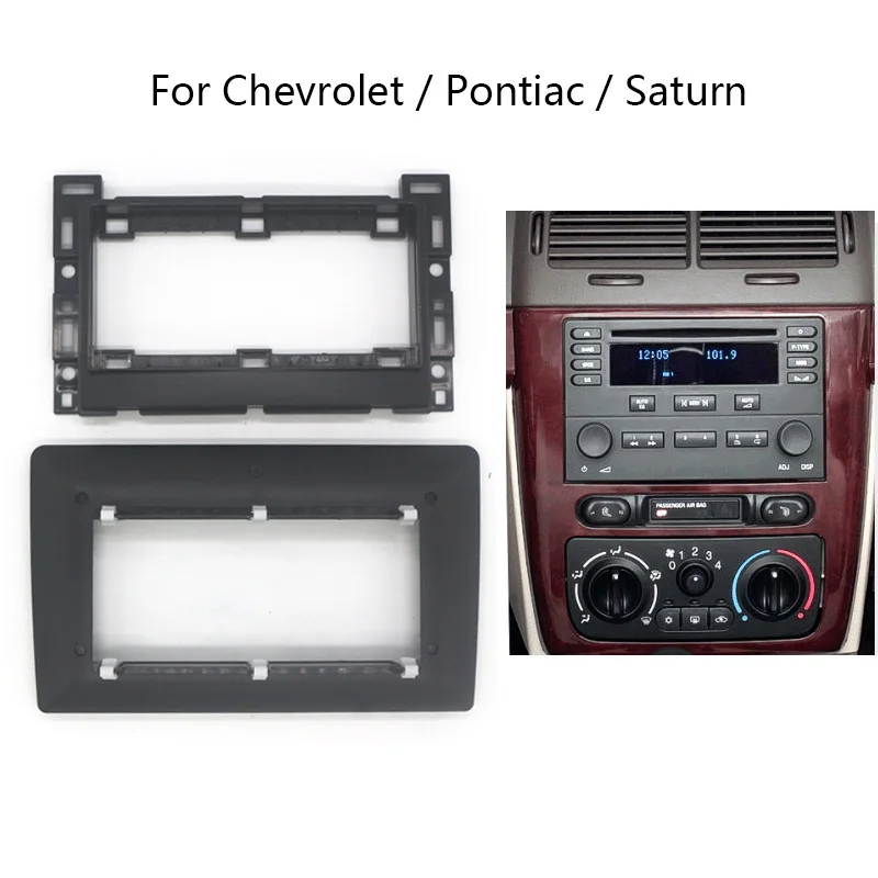 

Автомобильный радиоприемник на Android для Chevrolet Malibu HHR Cobait, автомобильный стерео держатель центральной консоли, лицевая панель