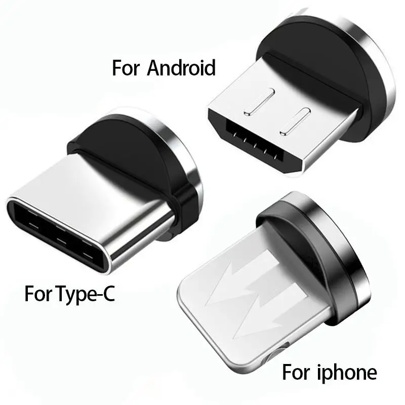 510pcs 360 rotation magnetic tips for mobile phone replacement parts easy operate durable converter charging cable adapter free global shipping