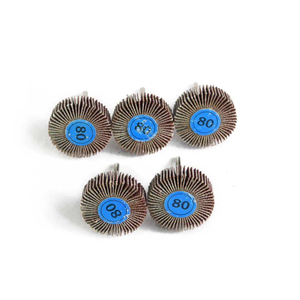 

20Pc Flap Wheel Sanding Disc 32mm/25mm Grinding Buffing Sandpaper Rotary Tool For Effective Dry Sanding, Grinding, Polishing