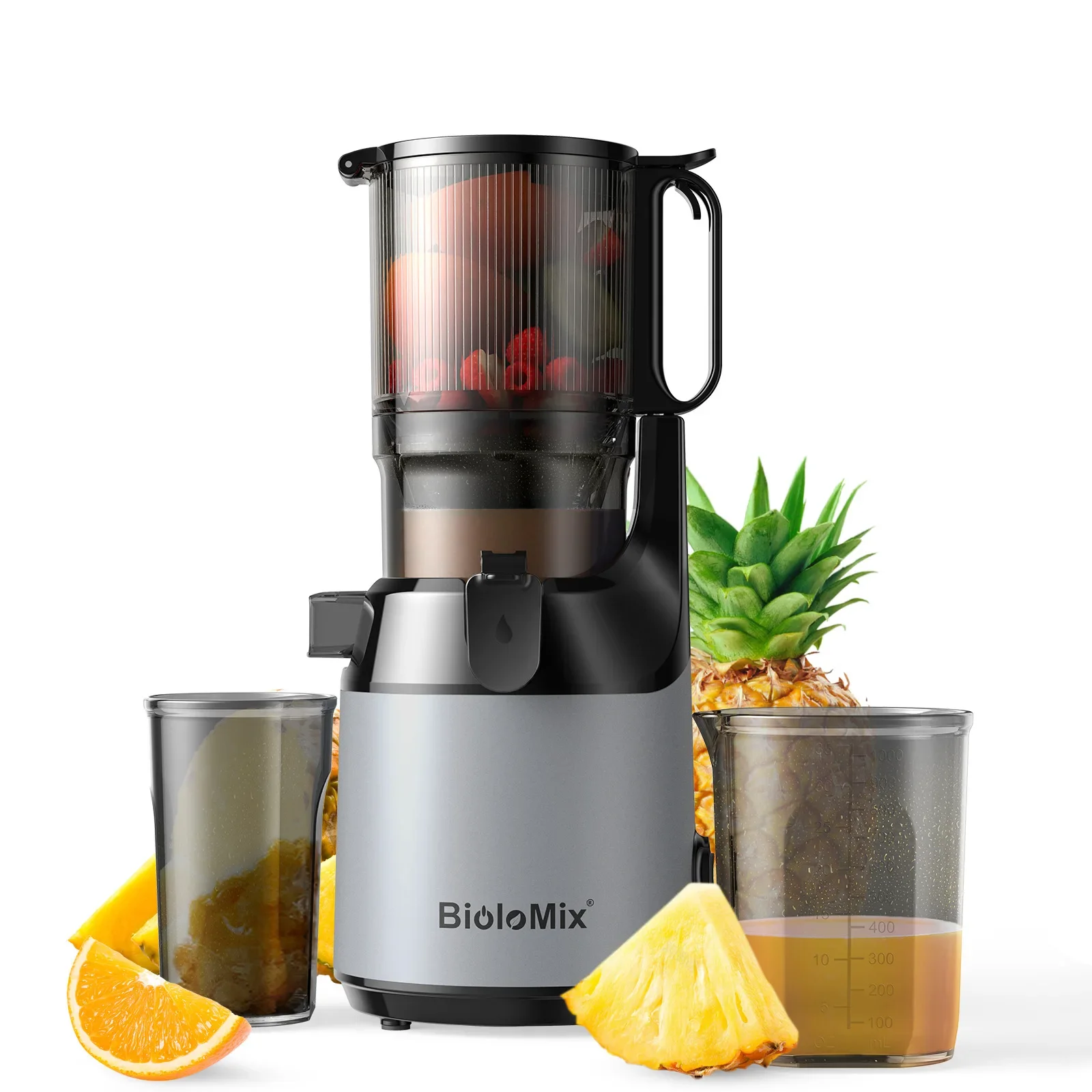 Соковыжималка Slow Juicer FirmHome Store с ультрашироким горлышком 130 мм и большой емкостью для свежих соков (art.: 3920da747a896) - 3920da747a896