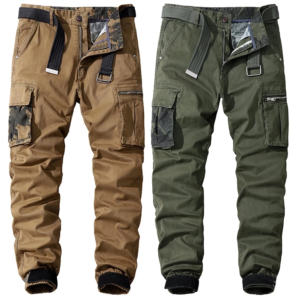 

Men Pants Military Outdoor Trekking Pants Tactical Pants Army Cotton Trousers Male Long Trousers Multi Pockets Fashion