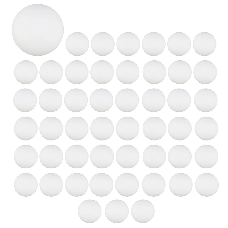 

50- Pack Premium Ping Pong Balls Advanced Training Table Ball Lightweight Durable Seamless Balls